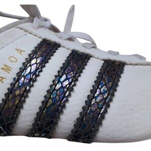 Mermaid Scale Adidas Samoa Kids Sneakers